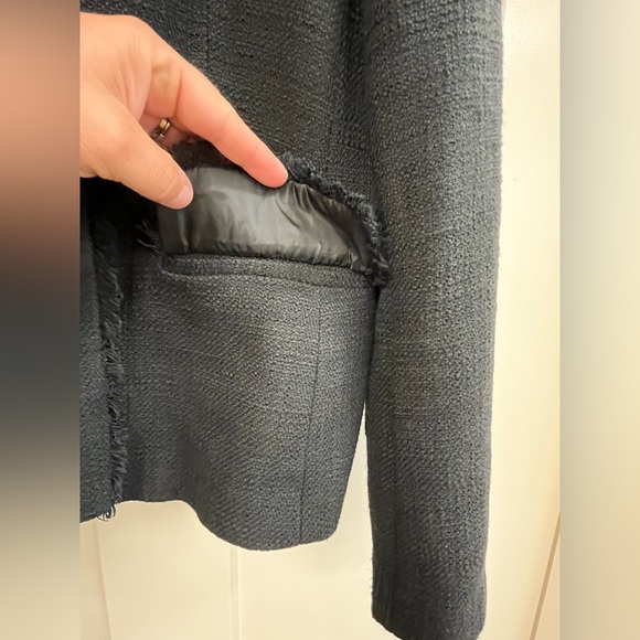 Black Tweed Blazer by Karl Lagerfield 6 - Picture 6 of 9